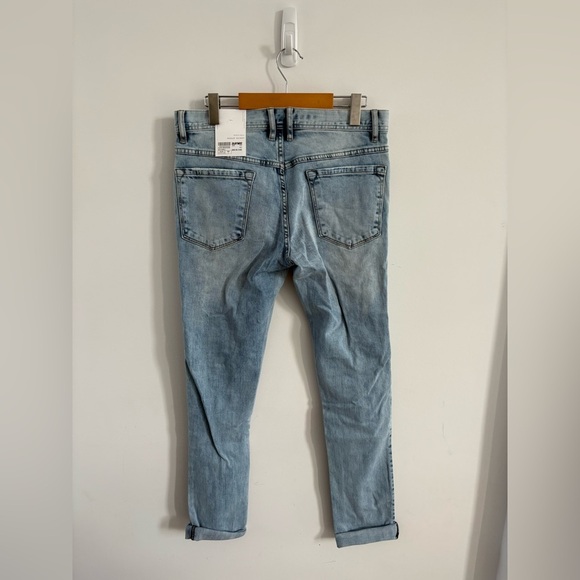 Zumiez Rogue Light Blue Skinny Jeans - Picture 2 of 3